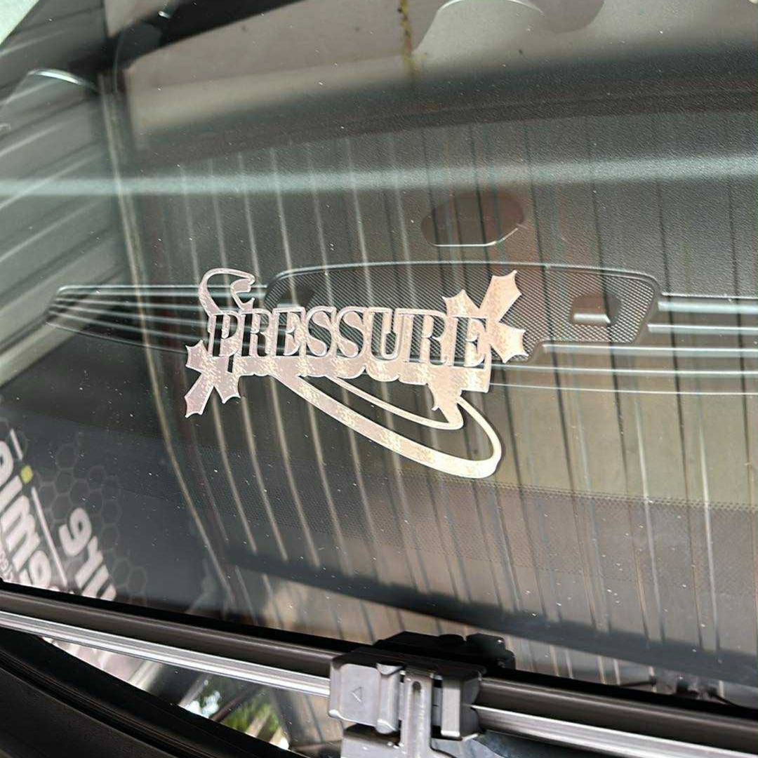 Sticker "Pressure"