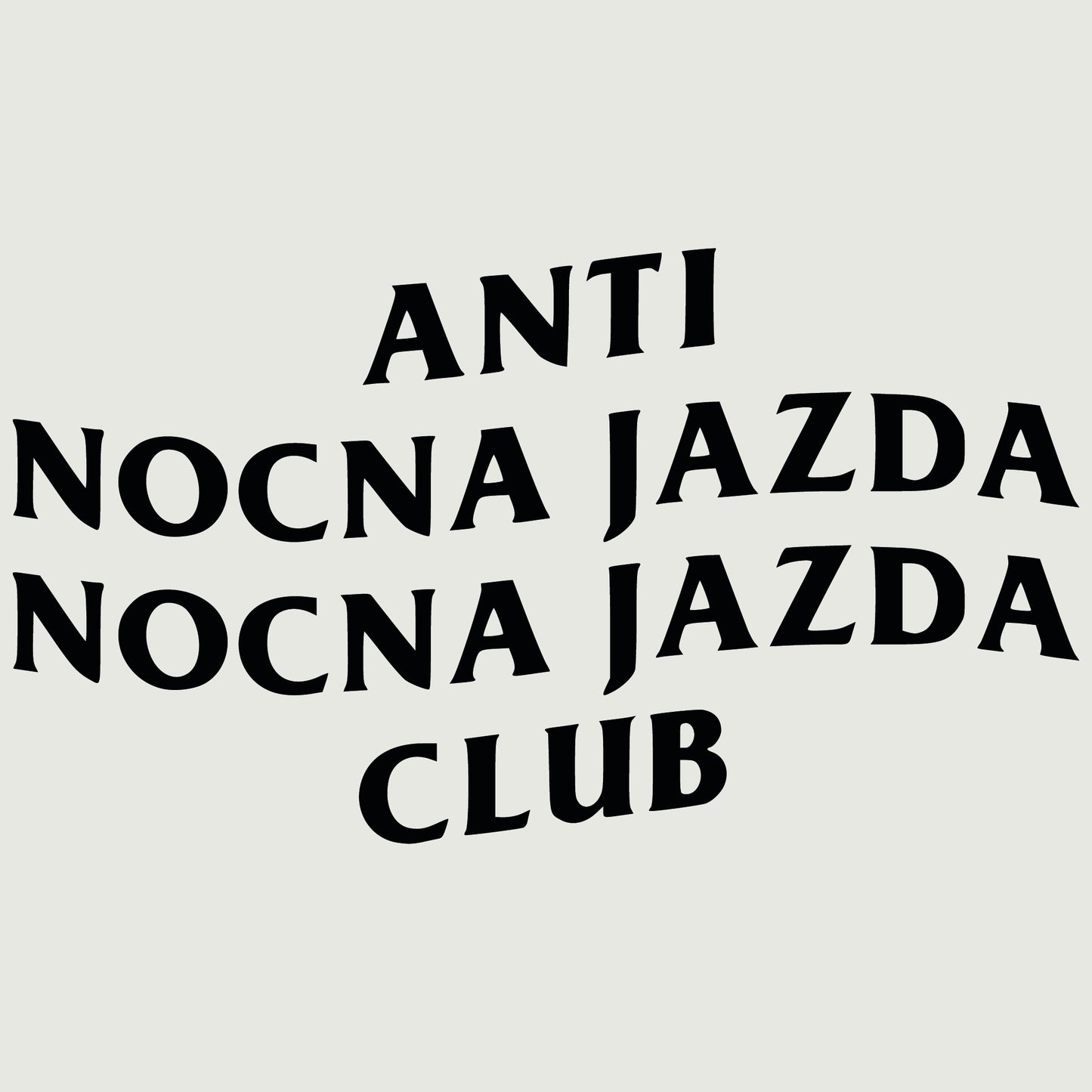 Sticker - Anti Nocna