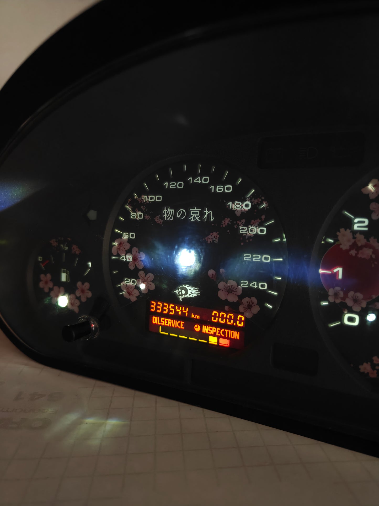 E36 Dials "Cherry blossom"