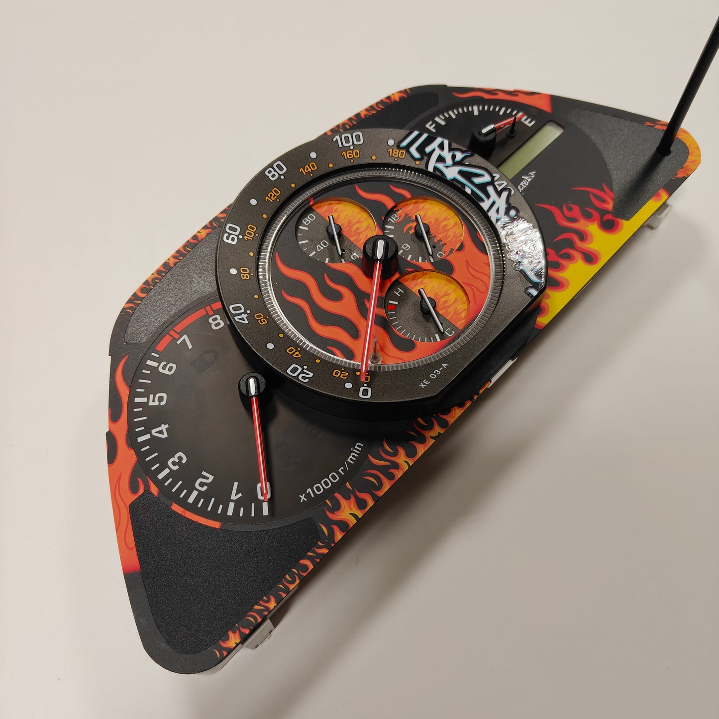 IS200/300 Cluster overlay "Flames"