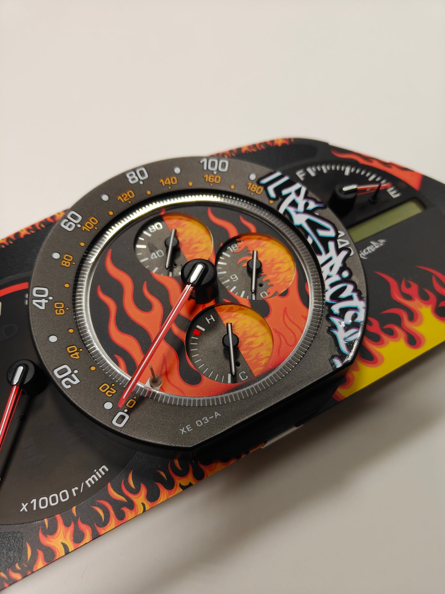 IS200/300 Cluster overlay "Flames"