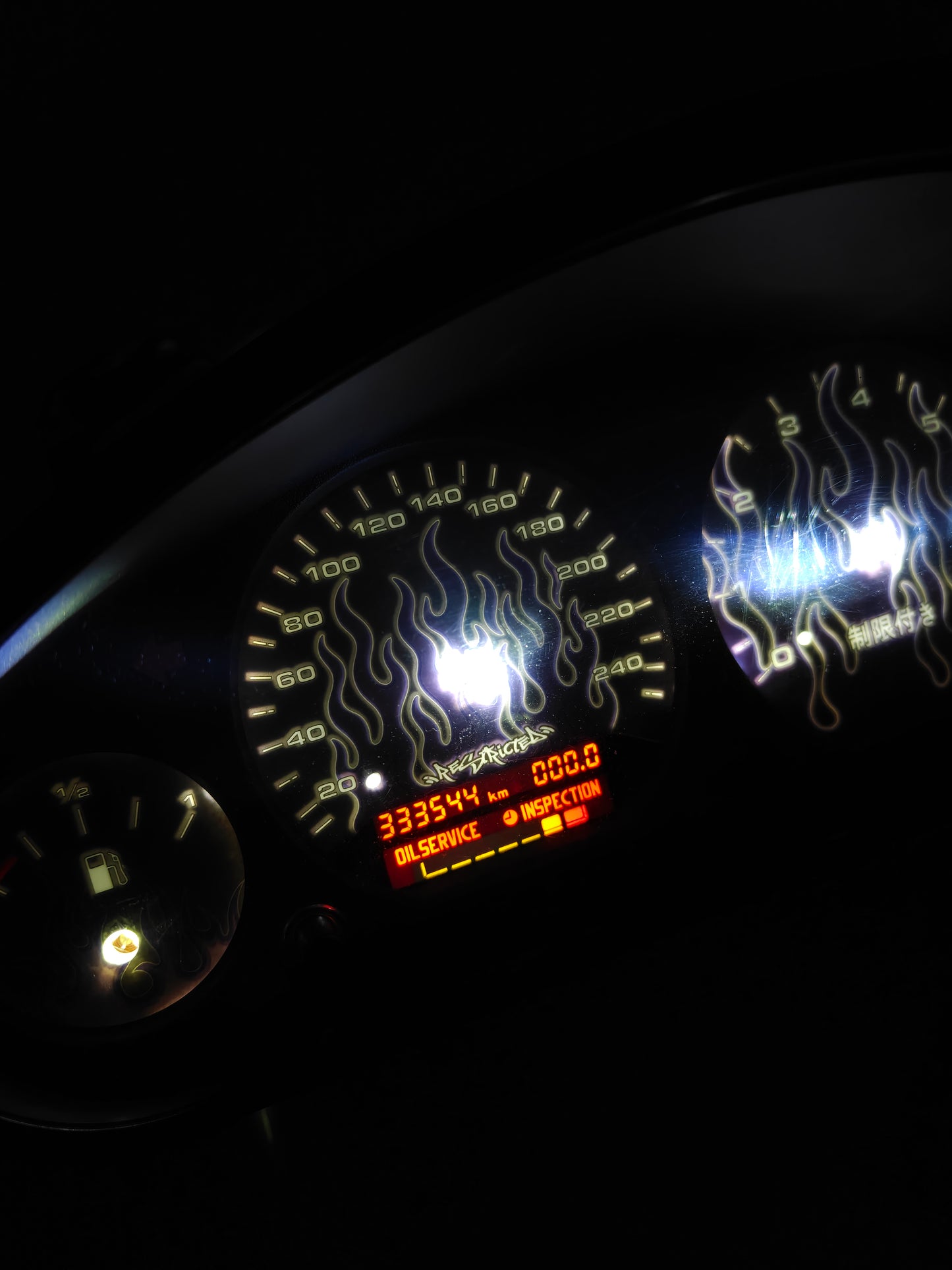 E36 Dials "Flame"