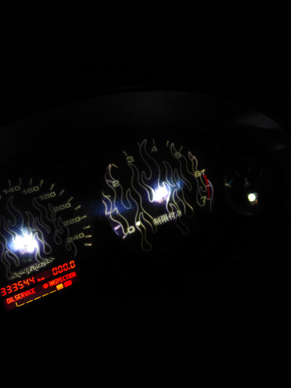 E36 Dials "Flame"
