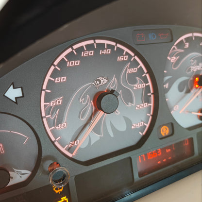 E46 Dials "FIRES"