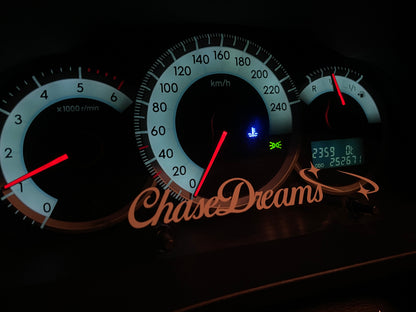 Sticker "Chase dreams"