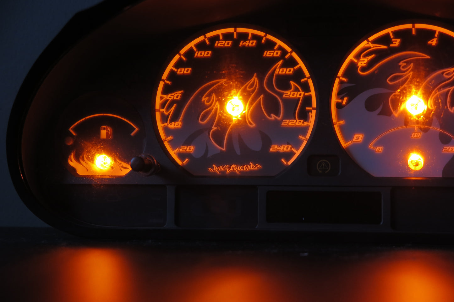 E46 Dials "FIRES"