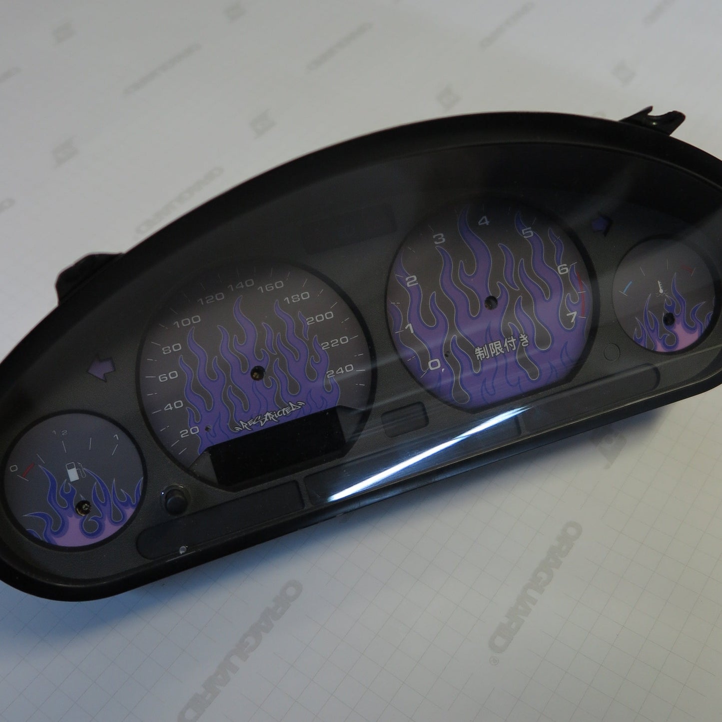 E36 Dials "Flame"