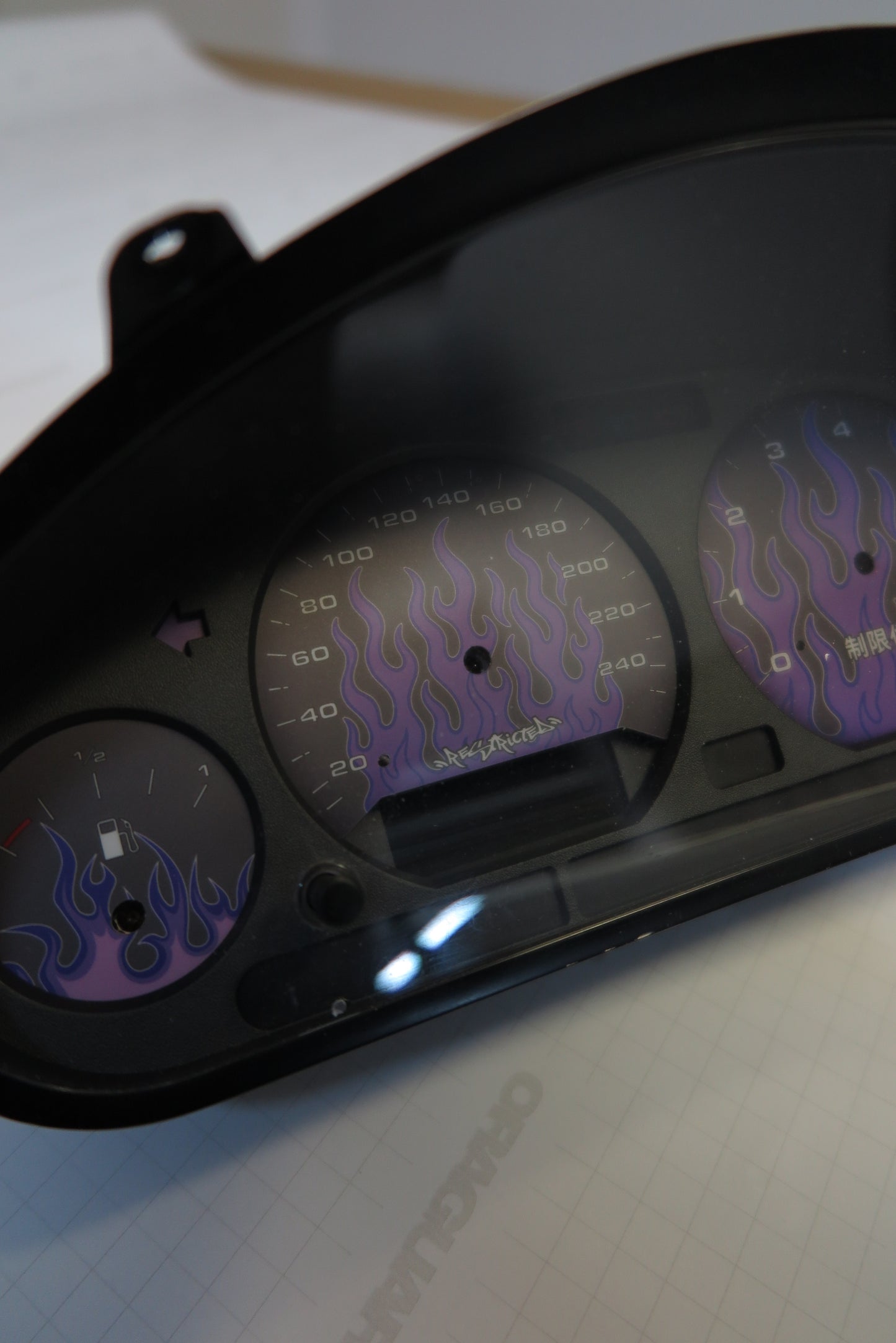 E36 Dials "Flame"