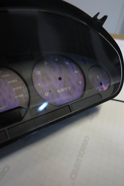 E36 Dials "Flame"