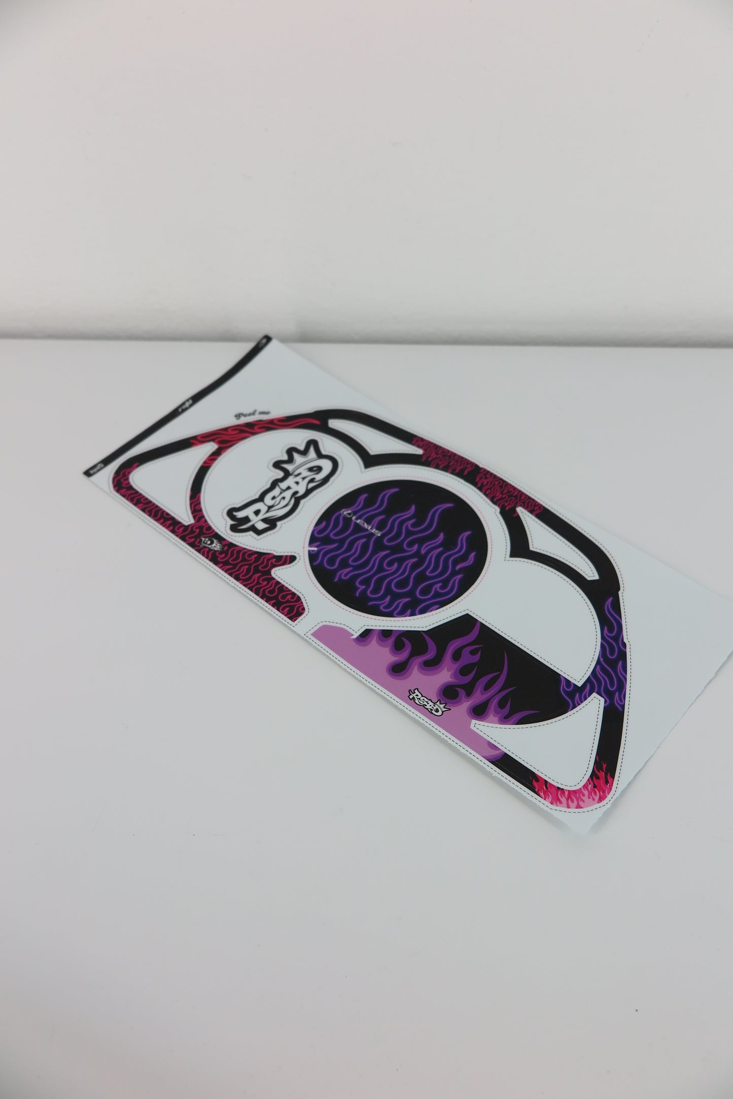 IS200/300 Cluster overlay " Purple Flames"
