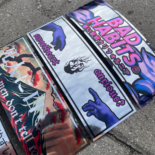 Slap Sticker "anxious"