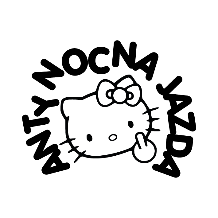 Sticker - Anty Nocna Jazda