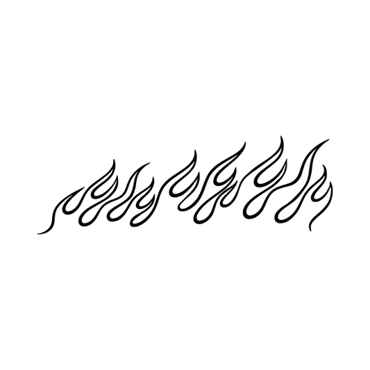 Sticker - Side Flames