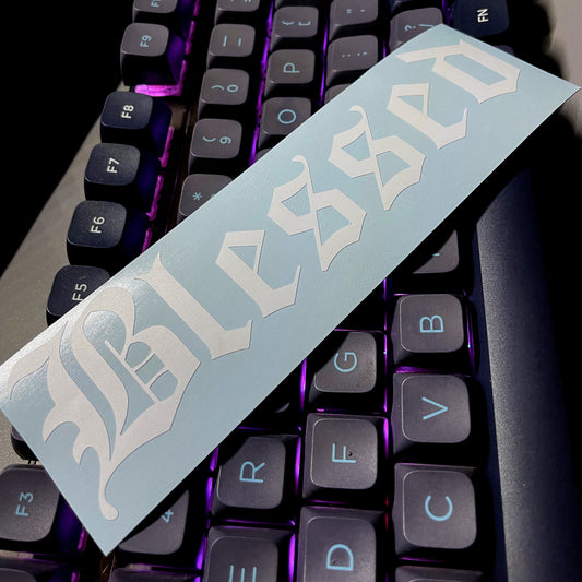 Sticker "Blessed"