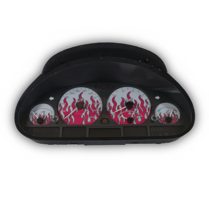 E46 Dials "PINK FIRE"