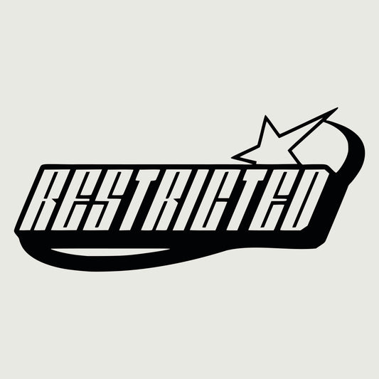 Sticker "Restricted"