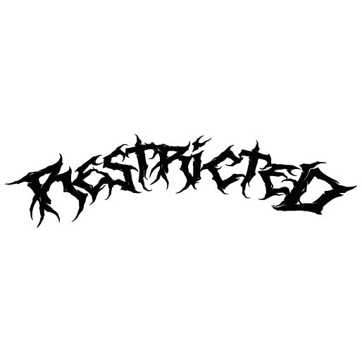 Banner Sticker "Restricted"