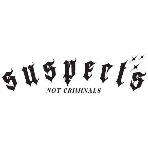 Banner Sticker "Suspects"